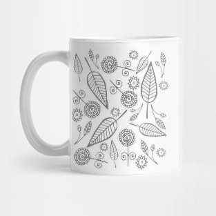 organics pattern Mug